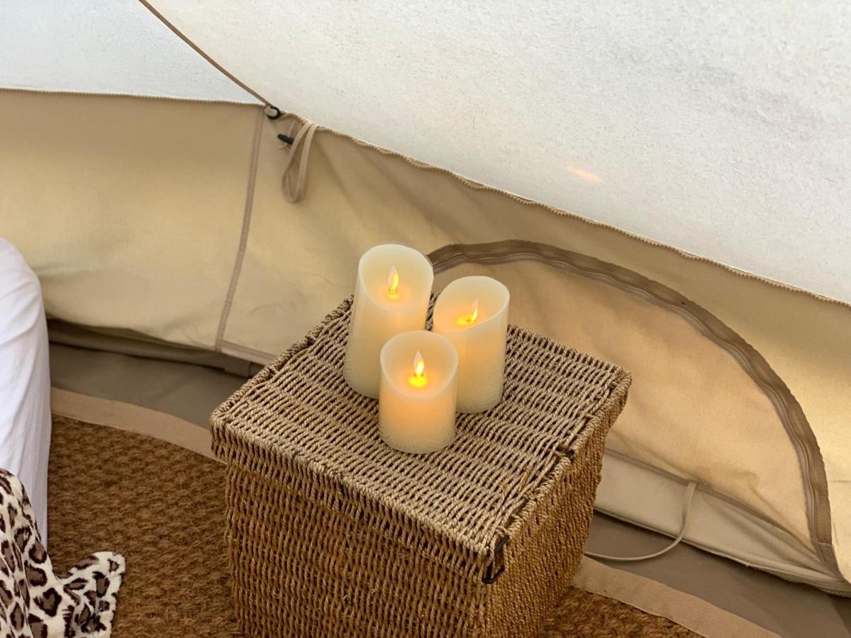 Home Farm Radnage Glamping Bell Tent 2, With Log Burner And Fire Pit Екстериор снимка