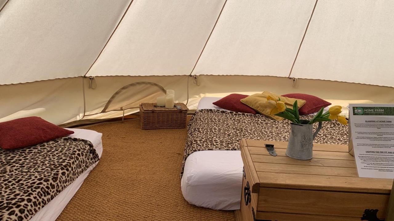Home Farm Radnage Glamping Bell Tent 2, With Log Burner And Fire Pit Екстериор снимка